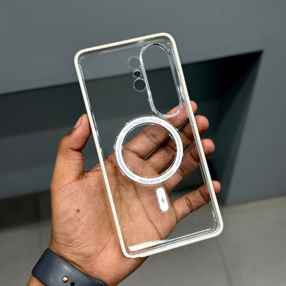 TRANZO AIR WAVE MAGSAFE SAMSUNG CASE - BEIGE ( No. 3244 )