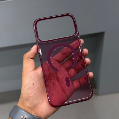 CMAQ PRISM PRO MAGSAFE CASE - WINE RED ( No. 3840 )