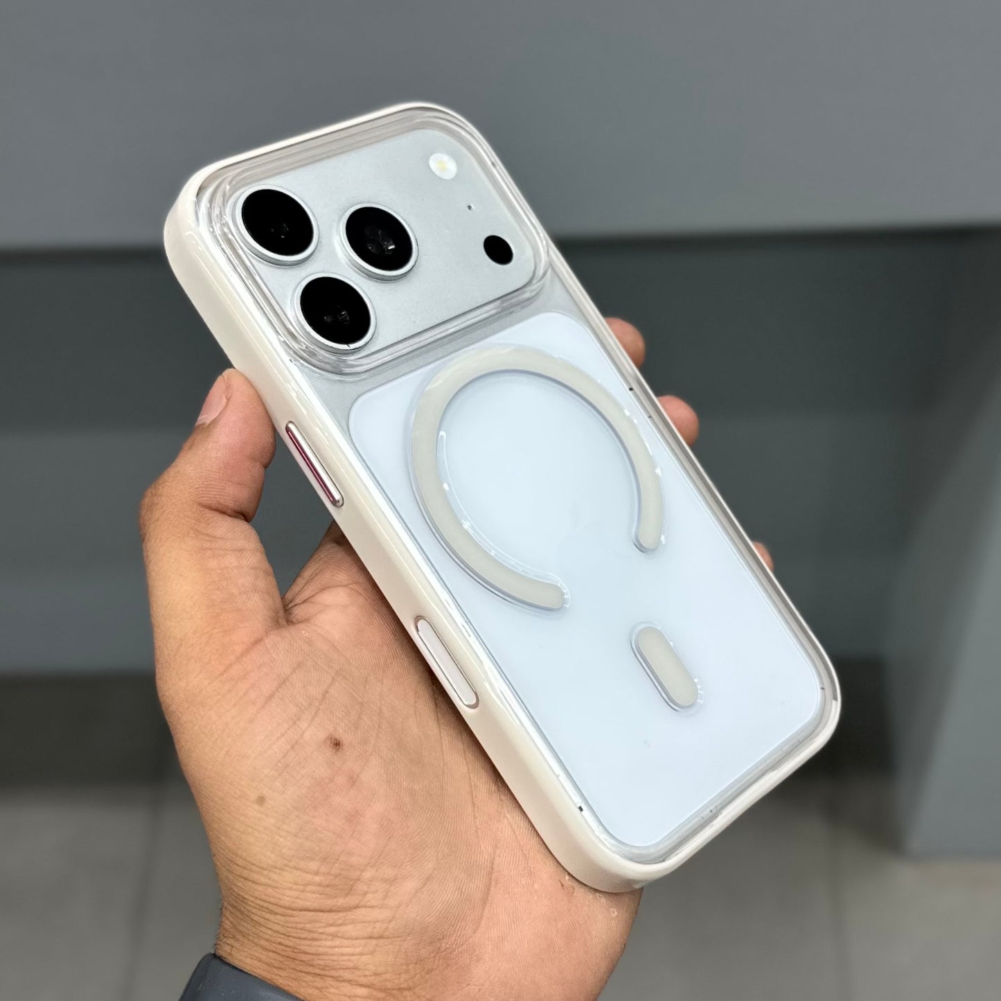 NUIU 360 TPU CASE - BEIGE ( No. 3710 )
