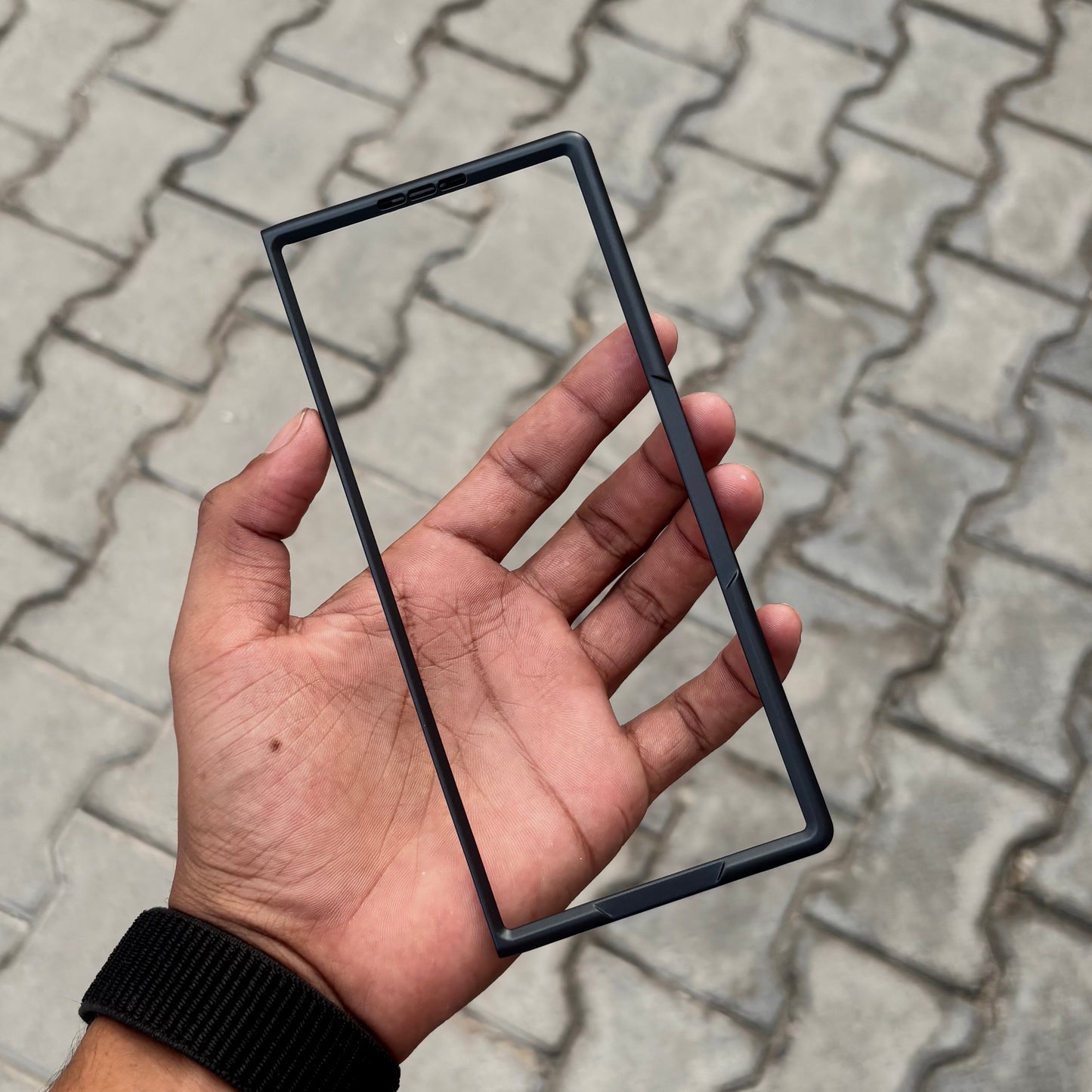 Voop Case -Samsung-Black Grey ( No. 1914 )