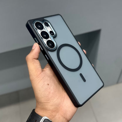 KEHUIMEI FROSTED CASE MAGSAFE - BLACK ( No. 2741 )