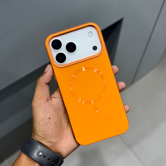 Lito Side Metal Magsafe Case-Orange ( No. 2110 )