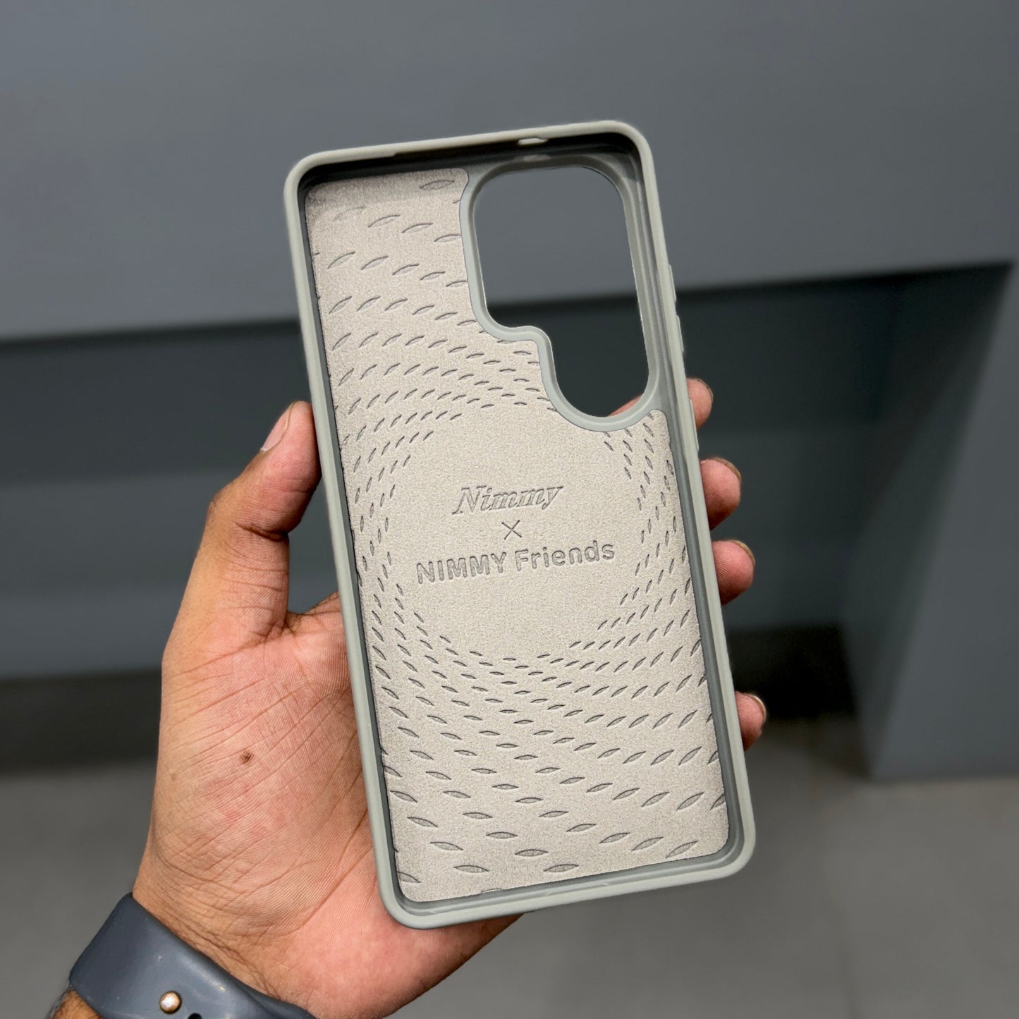 NIMMY DOG SAMSUNG CASE-GREY ( No. 3237 )
