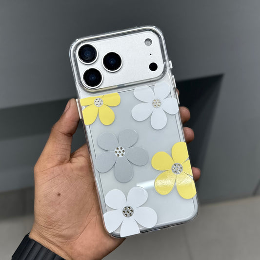 COME FLOWER CASE - WHITE - YELLOW ( No. 2976 )