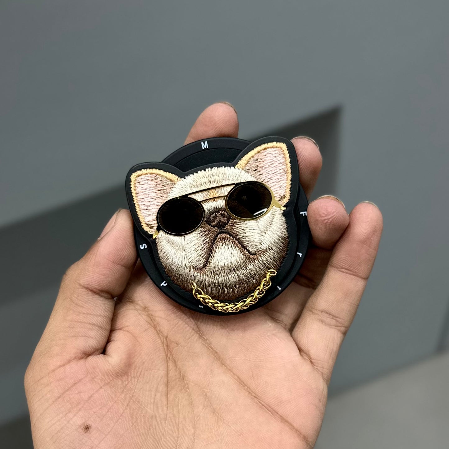 NIMMY POPUP CASE - BLACK ORANGE ( No. 2703 )