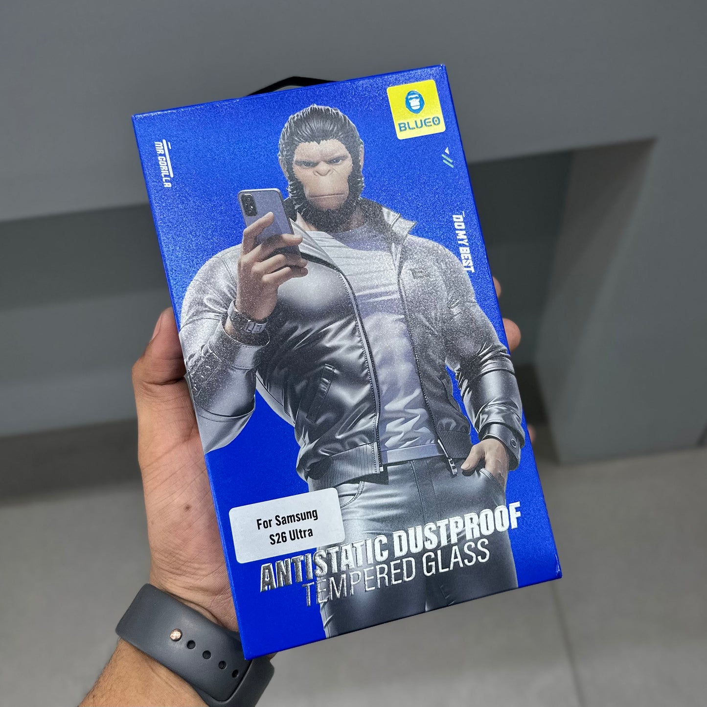 BLUEO ANTISTATIC CLEAR GLASS-ANDROID ( No. 3183 )