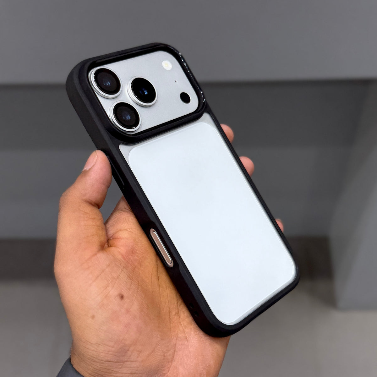 BLACK FRAME CRYSTAL CASE ( No. 3787 )