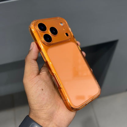 NYJOY CLEAR CASE TNT - ORANGE ( No. 2415 )