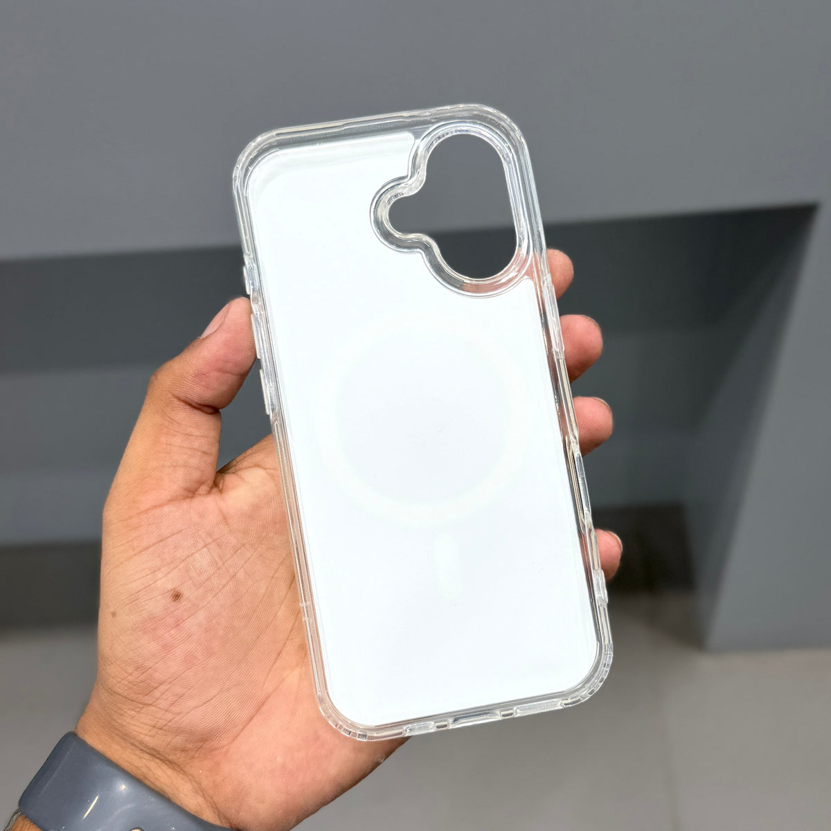 UTRYEE GLITER CASE - WHITE ( No. 3803 )