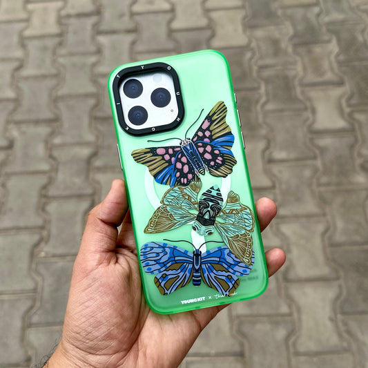 Youngkit Butterfly Case-Green ( No. 1415 )
