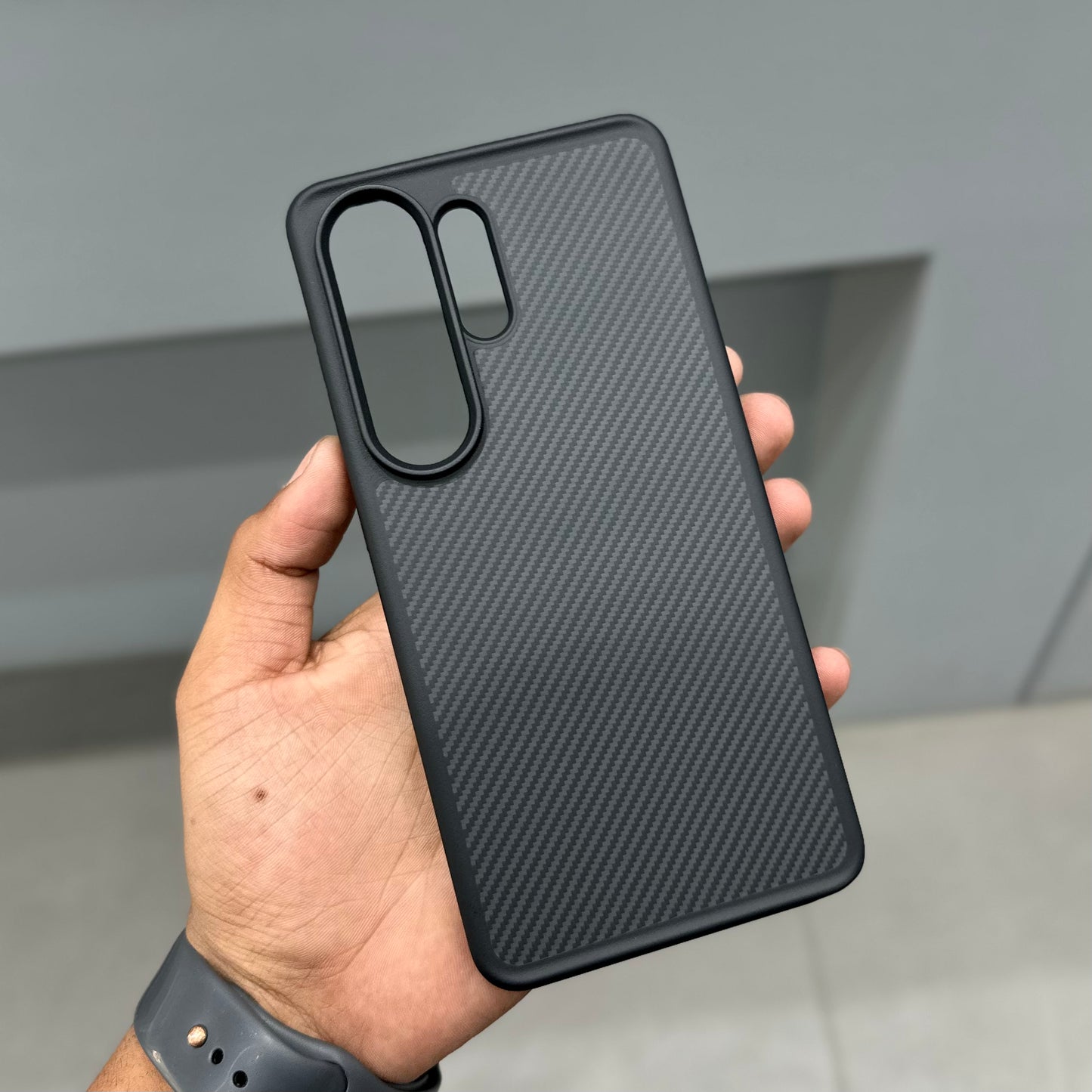LAZY BOAT REAL CARBON CASE - BLACK ( No. 3271 )