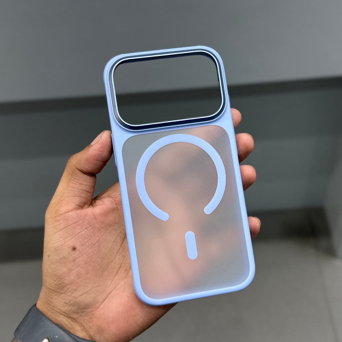 CMAQ ULTRA FROST MAGSAFE CASE - SKY BLUE ( No. 4086 )