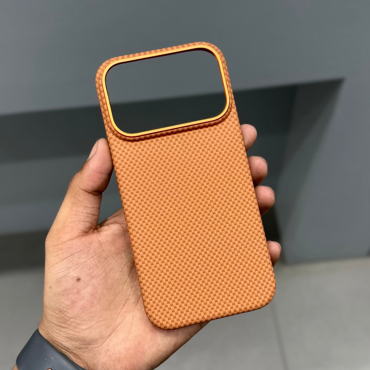 KAOU CARBON STEALTH MAGSAFE - ORANGE ( No. 3228 )