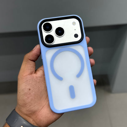 NY E CLASS FROSTED MAGSAFE CASE - LAVENDER BLUE ( No. 3830 )