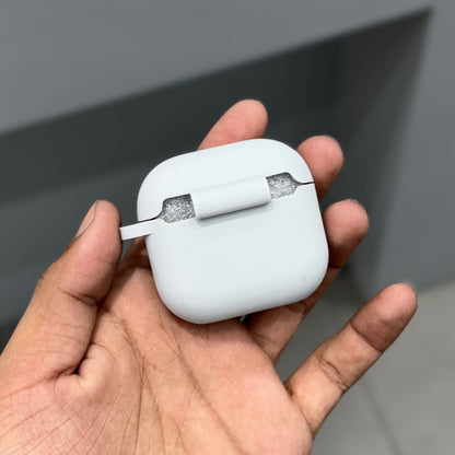 AIRPODS SILICON CASE - GREY ( No. 2675 )