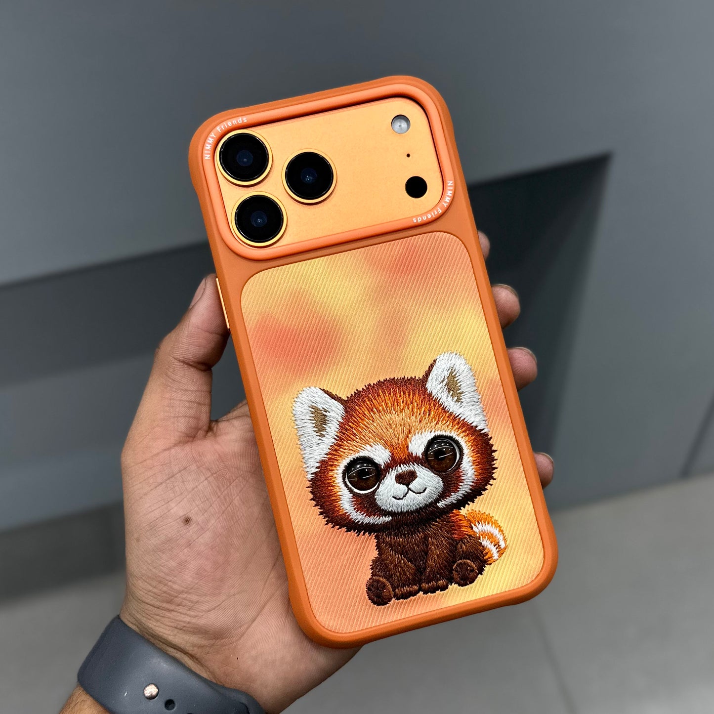 NIMMY RACCOON CASE - ORANGE ( No. 2835 )