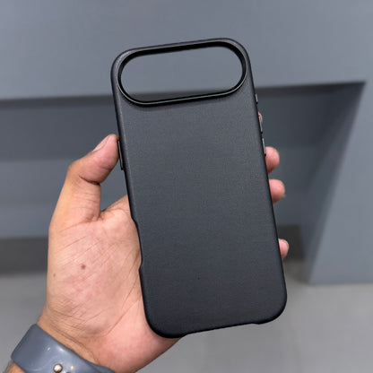XUNDO UEGAN LEATHER CASE MAGSAFE - BLACK ( No. 2876 )