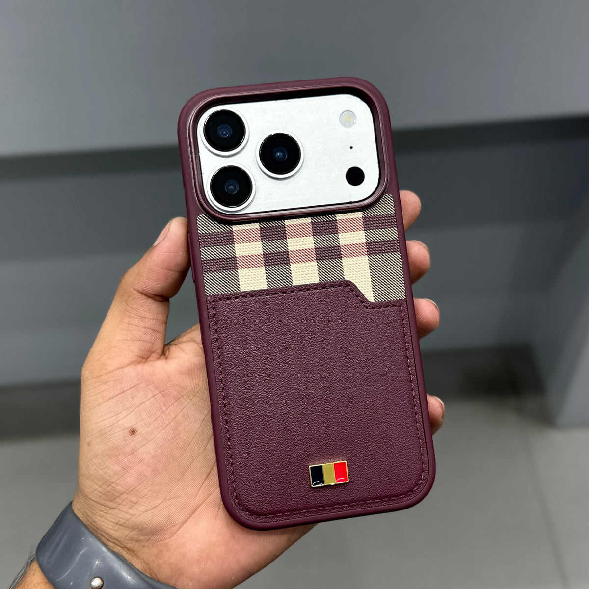 MENTOR VINTAGE CASE - BURGUNDY ( No. 4114 )