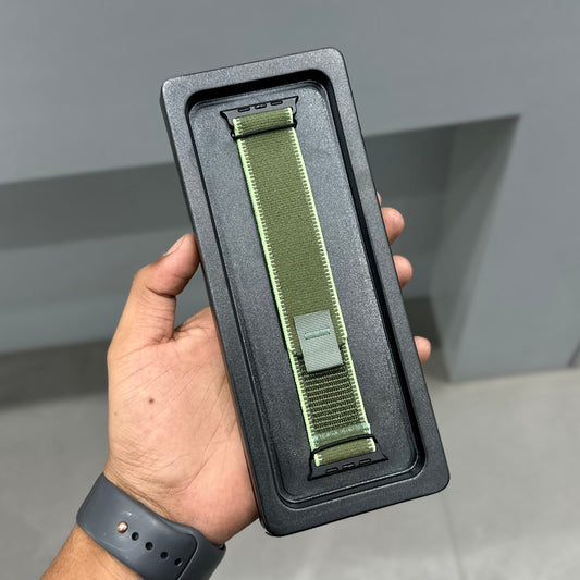 TRI LOOP STRAP - BLACK GREEN ( No. 3330 )