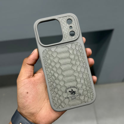 Santa Barbara Knight Case with Magsafe-Grey ( No. 2025 ) 17 Series