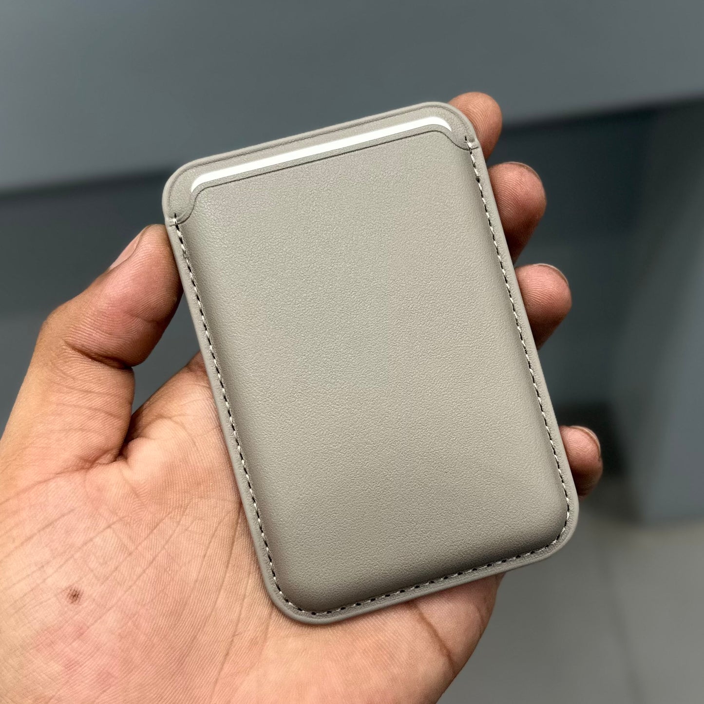 TRANZO MWO 1 MAGSAFE WALLET - GREY ( No. 3683 )