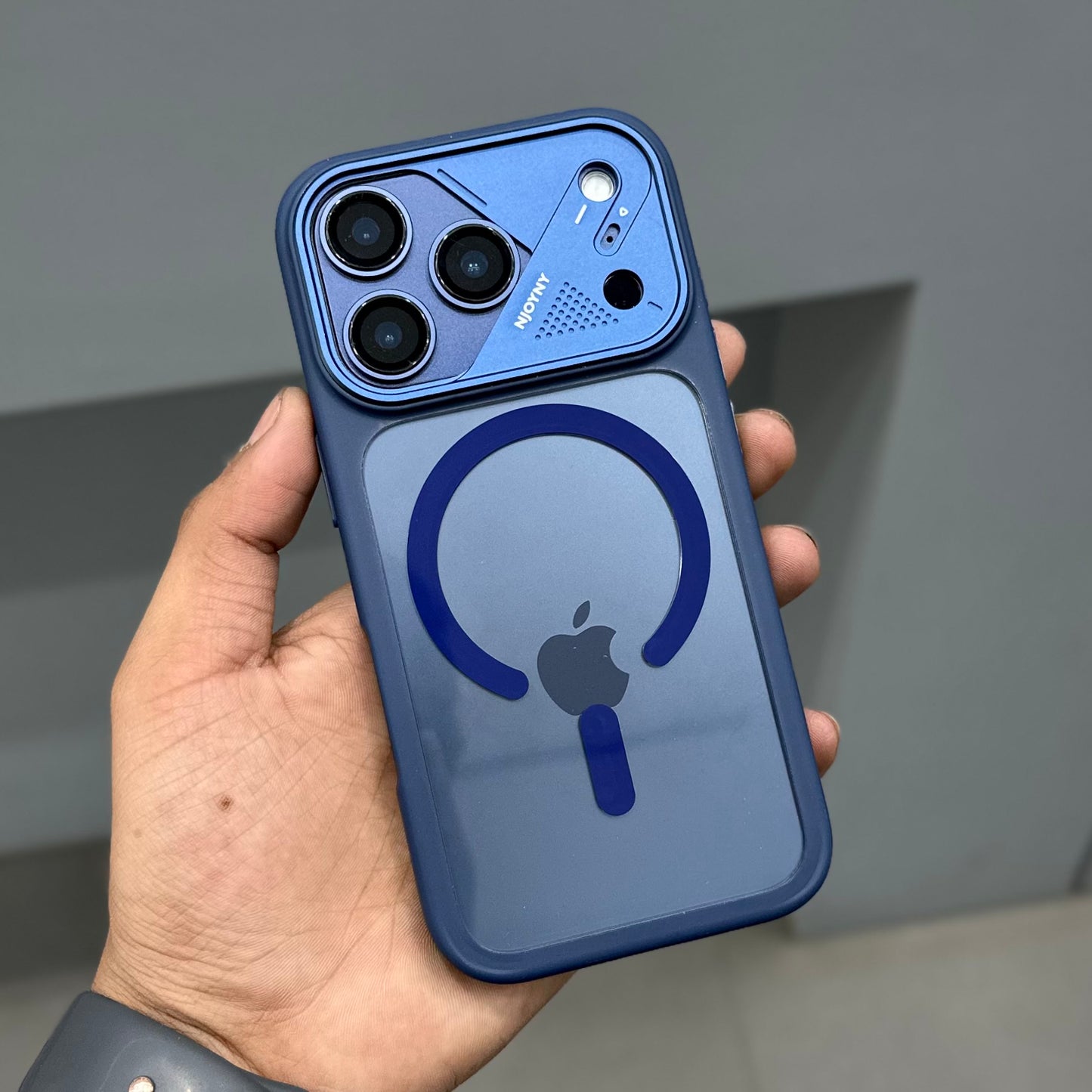 NY ARMOR X MAGSAFE CASE - BLUE ( No. 3050 )