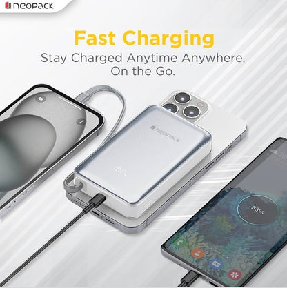 NEOPACK POWERLINK MAGSAFE POWER BANK - GREY ( No. 3957 )