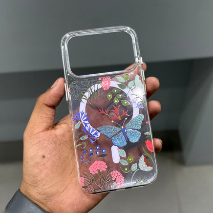 MOSTREET FLOWERS CASE - PURPLE ( No. 3924 )