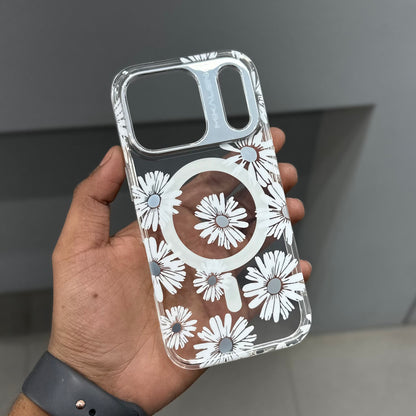 MIKALEN FLOWER MAGSAFE - SILVER ( No. 3064 )