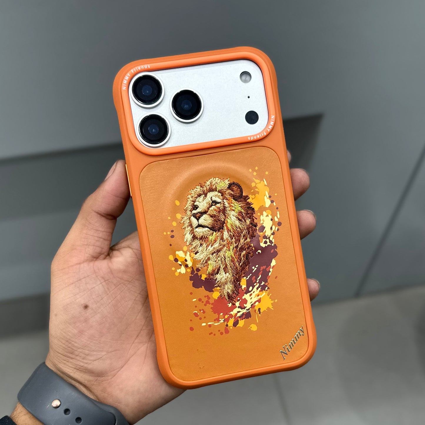 NIMMY LION CASE WITH MAGSAFE - ORANGE ( No. 2836 )