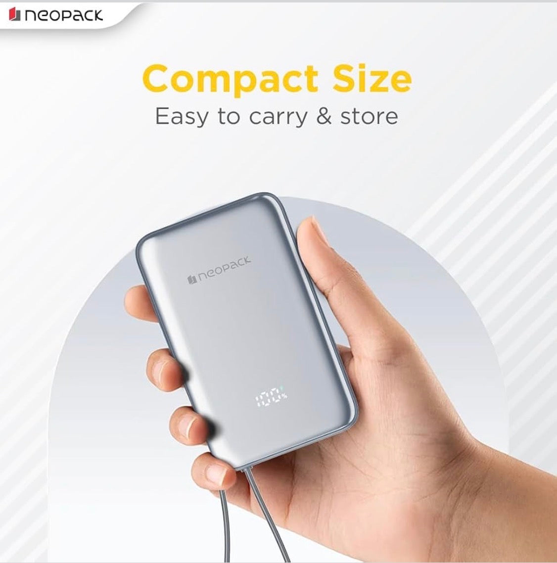 NEOPACK POWERLINK MAGSAFE POWER BANK - GREY ( No. 3957 )