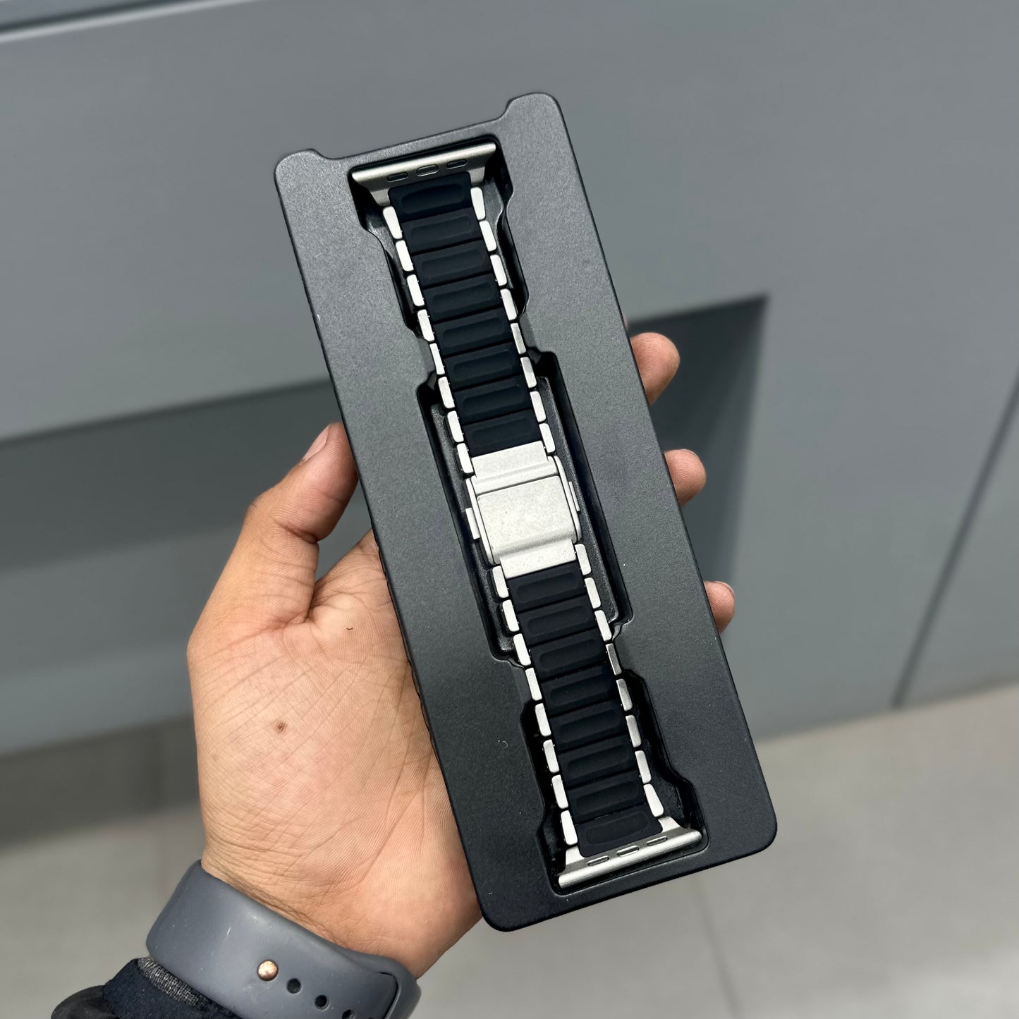 VORTEX METAL LINK STRAP - GREY BLACK ( No. 2949 )