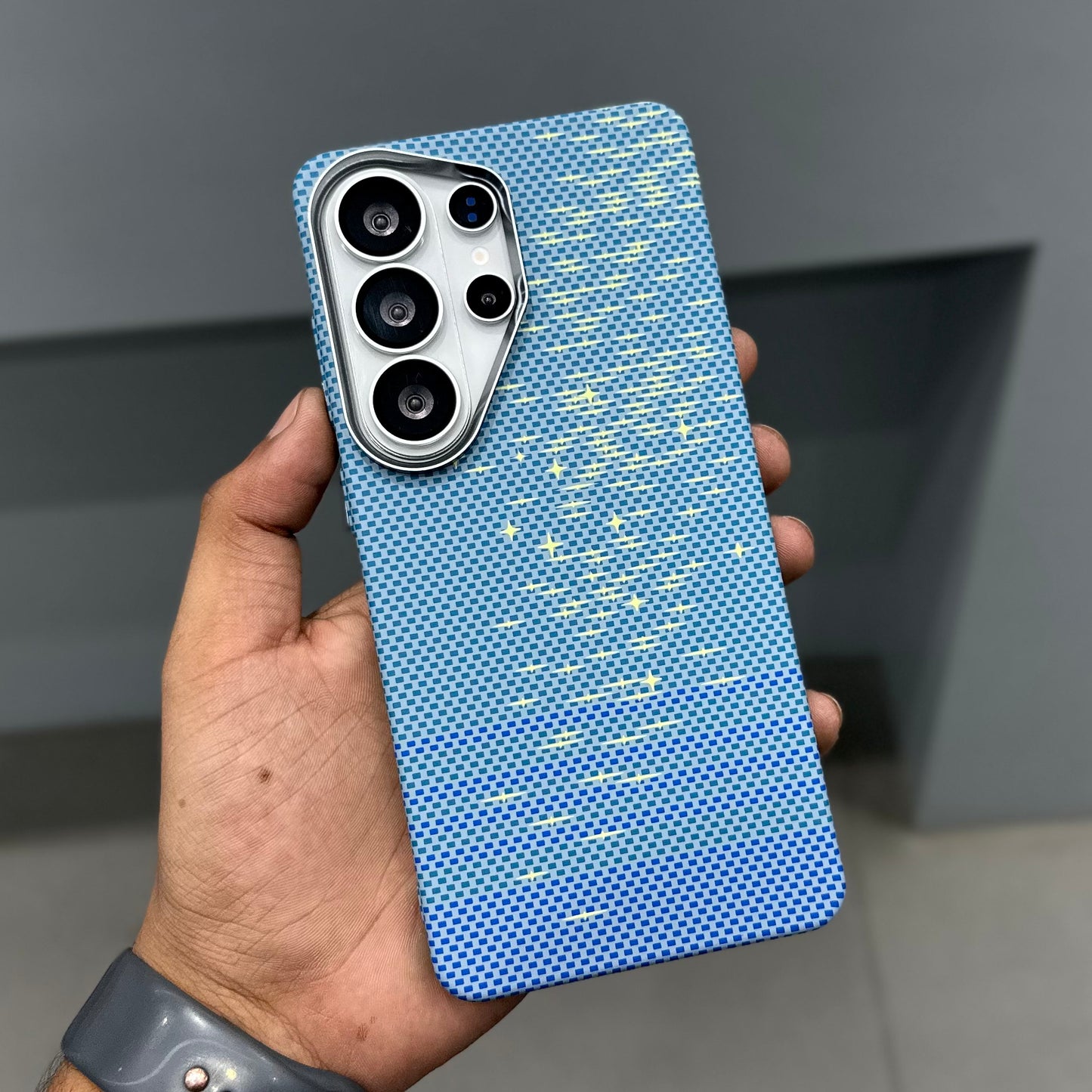 LUXO MAGSAFE CASE RIVER STAR - BLUE ( No. 3686 )
