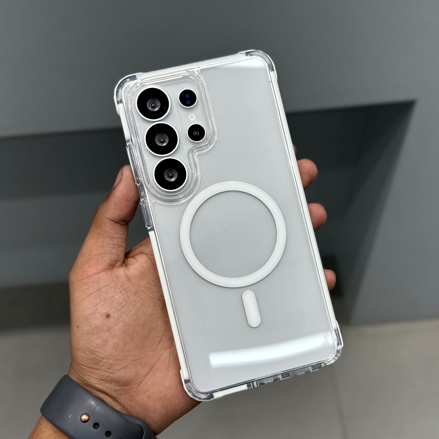 TRANZO DOLPHIN SAMSUNG CASE - WHITE ( No. 3246 )