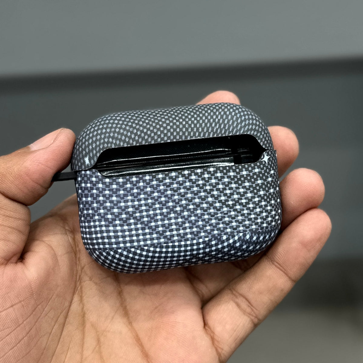 LAKING STARS AIR PODS CASE - BLACK ( No. 3692 )