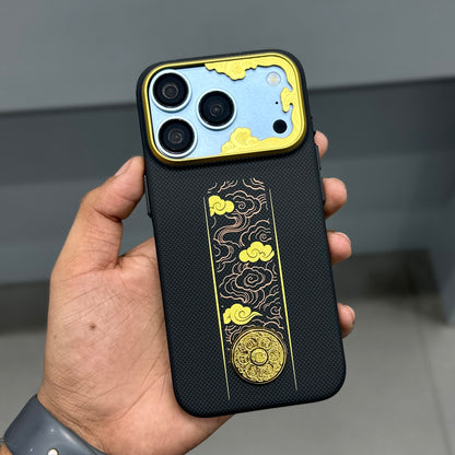 BLUEO AUSPICIOUS SHIFT MANTRA ARAMID FIBER CASE - BLACK ( No. 4185 )