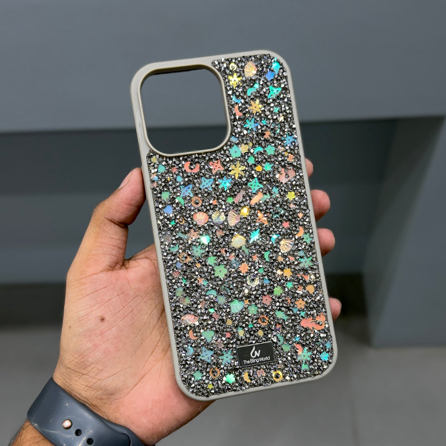THE BLING WORLD CASE - GREY ( No. 2917 )