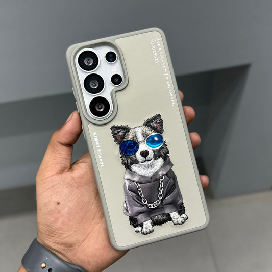 NIMMY DOG SAMSUNG CASE-GREY ( No. 3237 )
