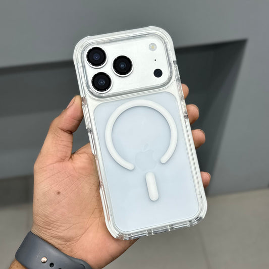 NY JOY COMBAT TRIPLE LAYERD MAGSAFE CASE - WHITE ( No. 3014 )