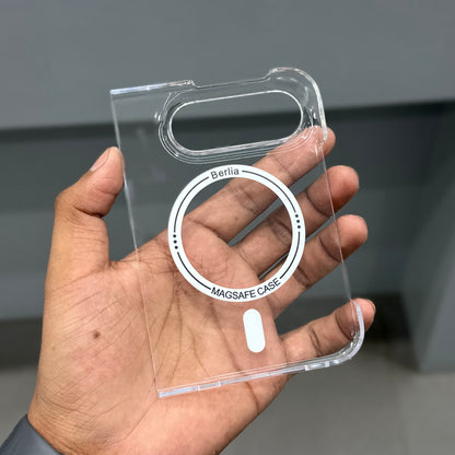 BERLIA MAGSAFE IPHONE DUO CASE - TRANSPARENT ( No. 3988 )
