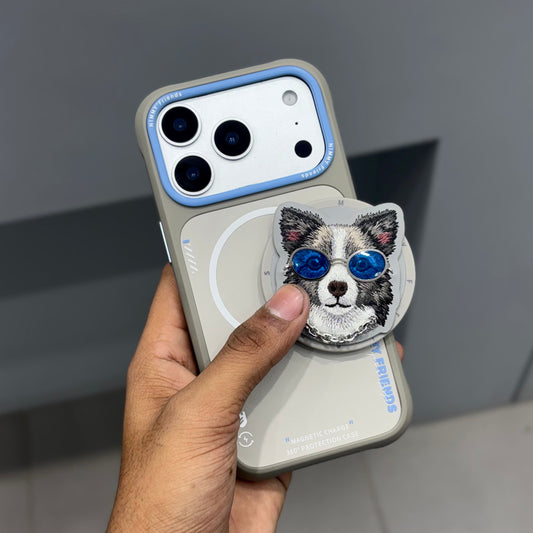 NIMMY POPUP CASE - GREY BLUE ( No. 2700 )