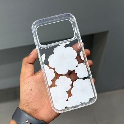 TRANZO BC 02 FLOWER CASE - WHITE ( No. 3629 )