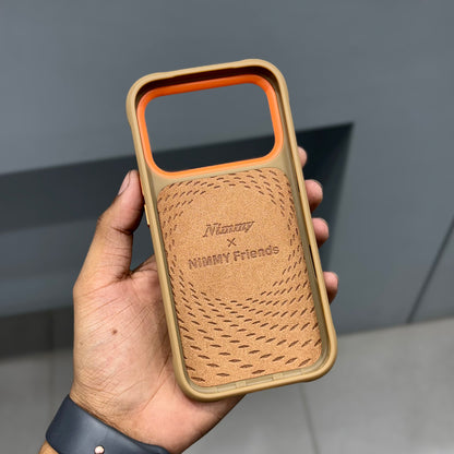 NIMMY BEAR CHAIN CASE -BROWN ( No. 2545 )