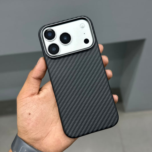 CMAQ ARAMID PRO MAGSAFE REAL CARBON CASE - BLACK ( No. 3318 )