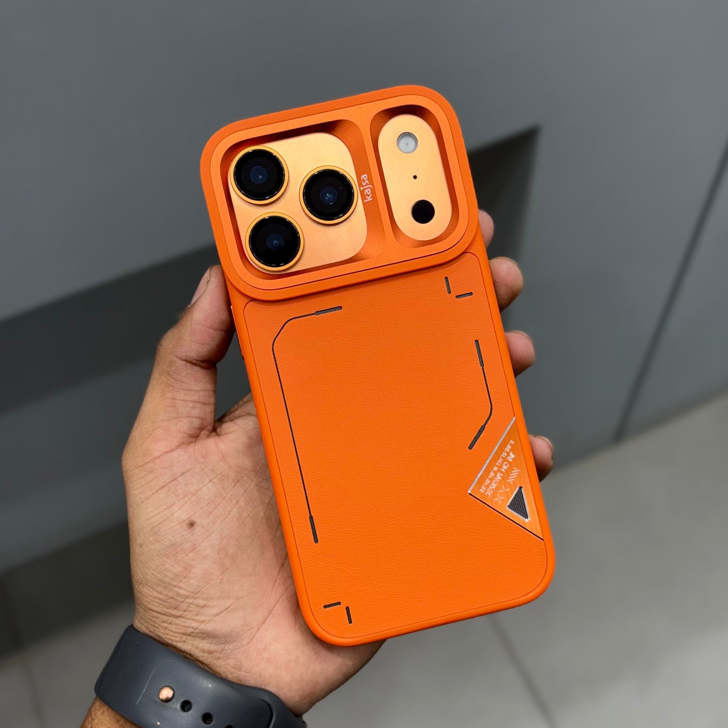 KAJSA FEAT UREASTIC MAGSAFE CASE - ORANGE 3.0 ( No. 2414 )