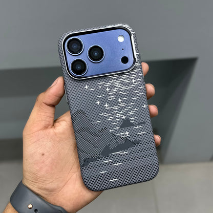 LUXO CARBON CASE - GREY STARS ( No. 3160 )