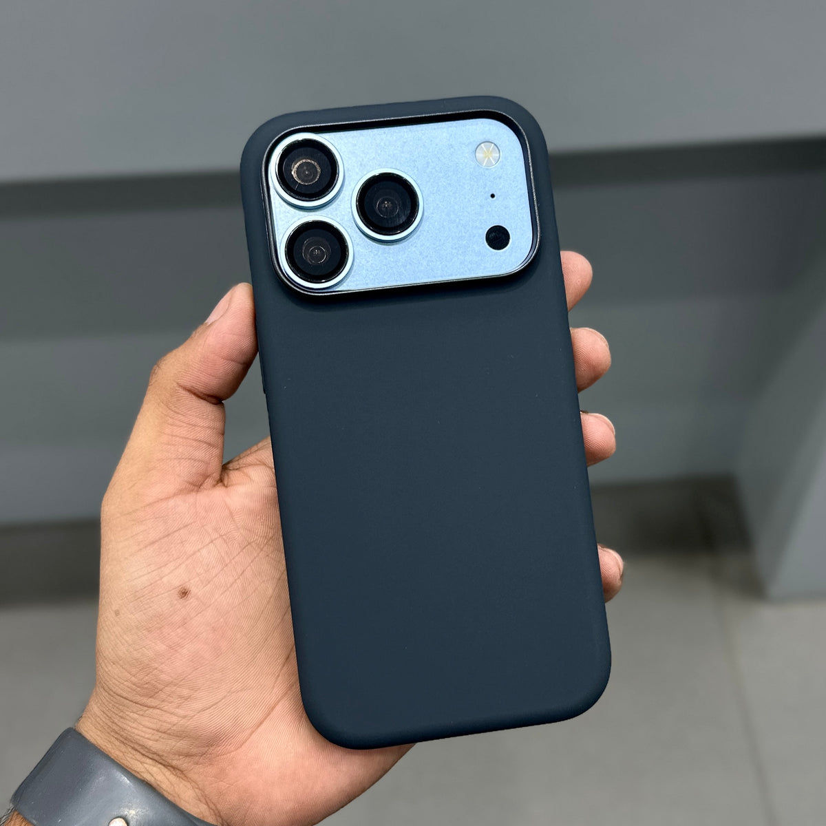 CMAQ SILICON SHIELD PRO CASE - MID NIGHT BLACK ( No. 4160 )