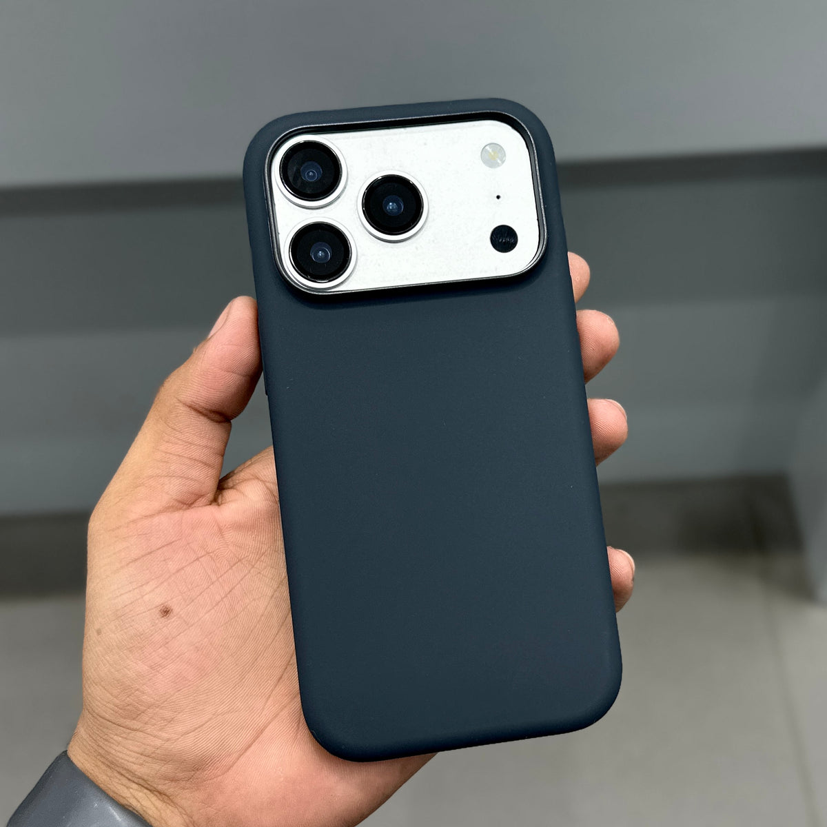 CMAQ SILICON SHIELD PRO CASE - MID NIGHT BLACK ( No. 4160 )