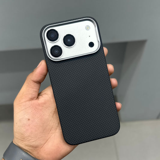 SLIVA IKEVLAR REAL CARBON CASE - BLACK - GREY ( No. 3134 )