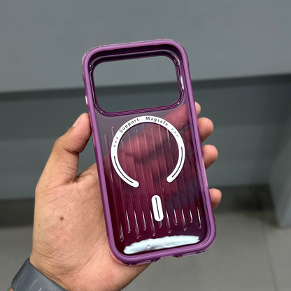 CMAQ AUREN MAGSAFE CASE - BURGUNDY ( No. 4089 )